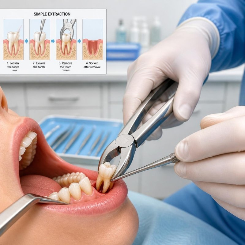 Simple Extraction / Tooth Removal in Bhagalpur
