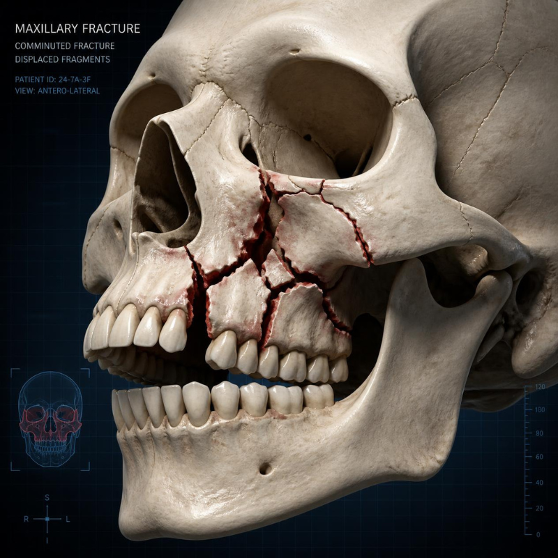 Maxillary (Upper Jaw) Fracture in Bhagalpur